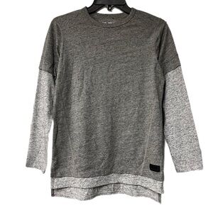 NWT MSX by Michael Strahan Brushed Cotton Long Sleeve Shirt Snow White M20/12